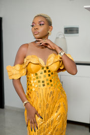 Golden Diva dress