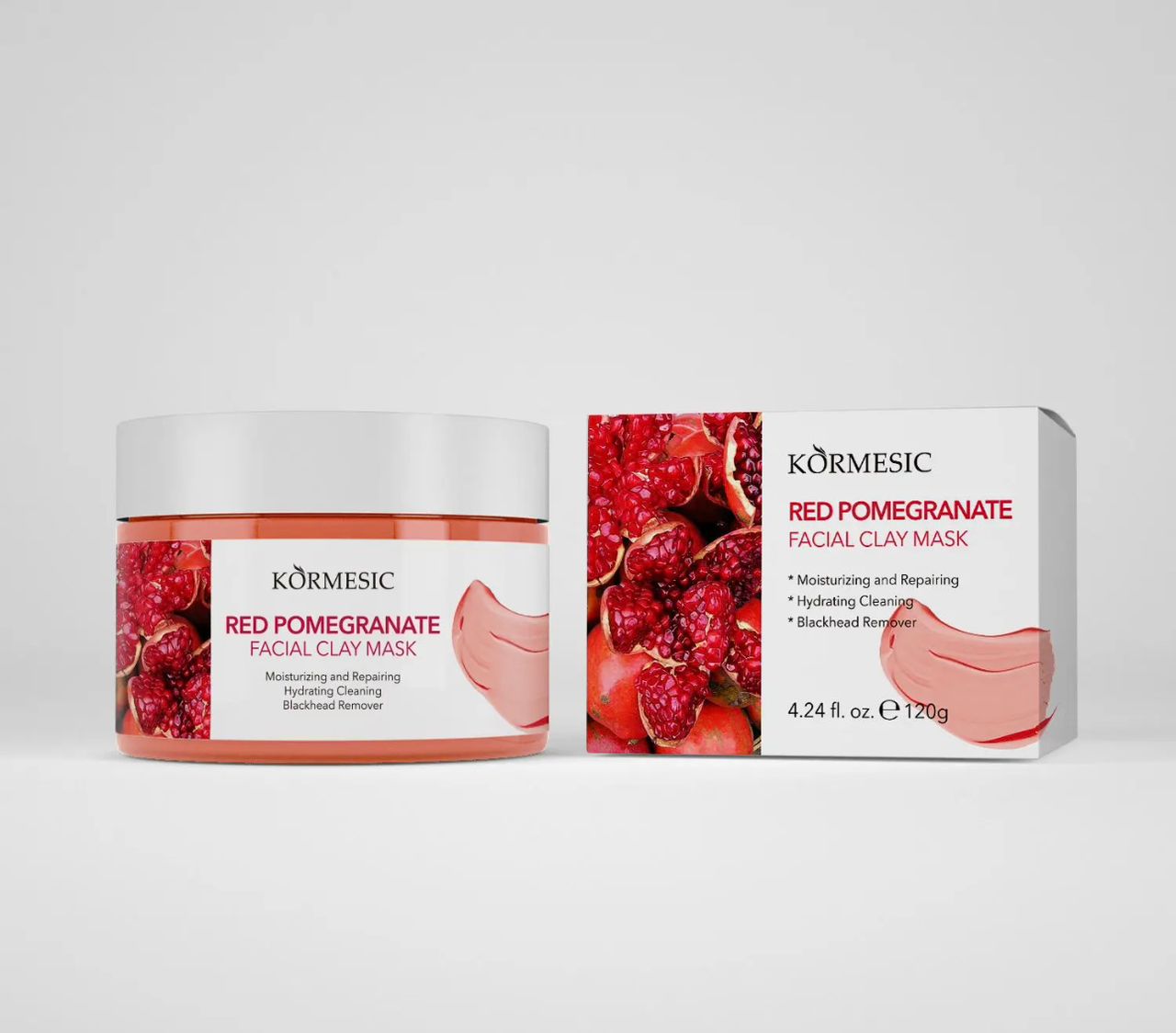 KORMESIC Red pomegranate Faacial Clay Mask