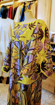 Robe en Super Brodée
