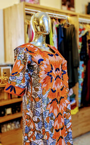 Robe en Super Brodée