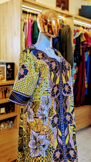 Robe en Super Brodée