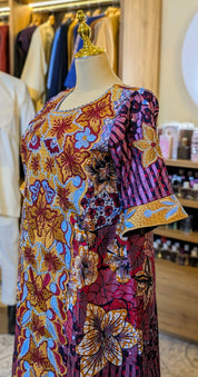 Robe en Super Brodée